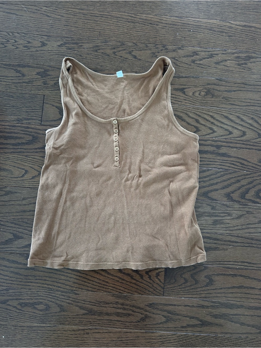 Women’s Tan Uniqlo Tank Top